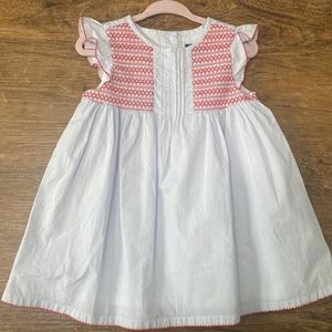 Janie and Jack Seersucker Dress